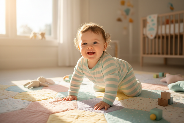 Crawling baby